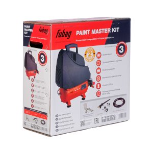 FUBAG Компрессорный набор Paint Master Kit безмасляный компрессор + 3 предмета в Белгороде фото