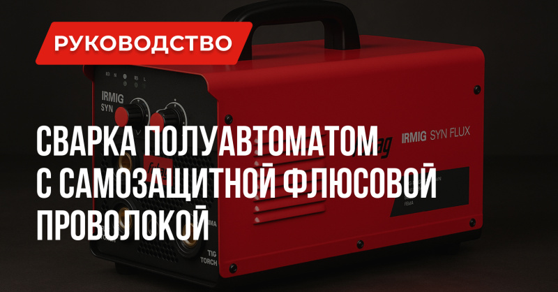 Сварка полуавтоматом без газа: особенности самозащитной флюсовой проволоки и выбор оборудования