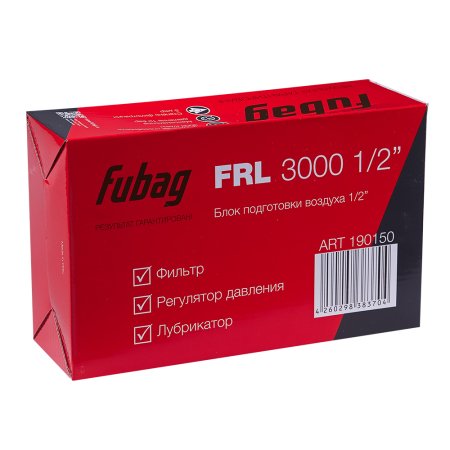 FUBAG Блок подготовки воздуха FRL 3000 1/2 дюйма  в Белгороде фото