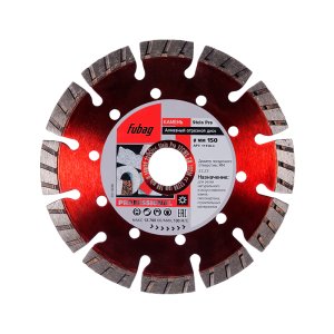 Алмазный отрезной диск FUBAG Stein Pro D150 мм/ 22.2 мм по камню в Белгороде фото
