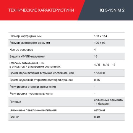  Маска сварщика Хамелеон с регулирующимся фильтром FUBAG IQ 5-13N M 2 в Белгороде фото