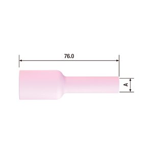 FUBAG Сопло керамическое для газовой линзы №5L ф8 FB TIG 17-18-26 (2 шт.) в Белгороде фото