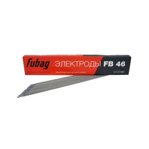Электрод сварочный FUBAG с рутилово-целлюлозным покрытием FB 46 D2.5 мм (пачка 0.9 кг) в Белгороде фото