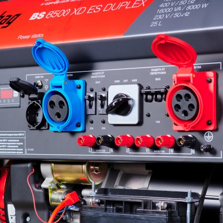 Бензиновый генератор FUBAG BS 8500 XD ES DUPLEX для одно и трехфазного режимов работы в Белгороде фото