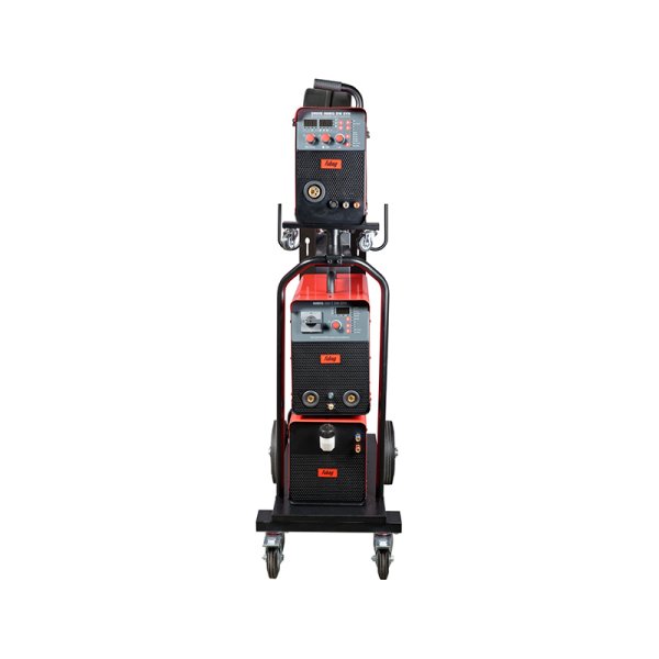 FUBAG Cварочный полуавтомат INMIG 500T DW SYN + Подающий механизм DRIVE INMIG DW SYN +Шланг-пакет 5 метров 70мм2 14 pol с жидкостным охлаждением для INMIG 500T DW SYN + Горелка FB 500 3m + Блок жидкостного охлаждения Cool 70 + Тележка для аппаратов в Белгороде фото