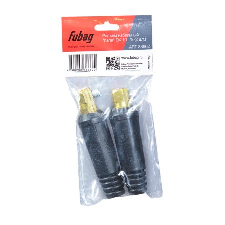 Разъем кабельный FUBAG - папа DX 10-25 (2 шт.) в Белгороде фото