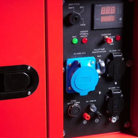 FUBAG Дизельный генератор с электростартером и коннектором автоматики DS 6500 AC ES (кожух) в Белгороде фото