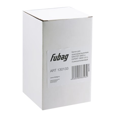 FUBAG Бачок для краскораспылителя MASTER G600 EXPERT G600, 0.6л полипропиленовый в Белгороде фото