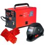 FUBAG Сварочный полуавтомат IRMIG 208 SYN PLUS (31447) + Маска сварщика Хамелеон IR 9-13N S (38072) + Сварочные краги на подкладке красные FWGN 10R (641180) в Белгороде фото