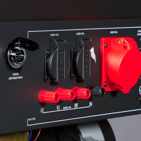 Бензиновый генератор FUBAG BS 8000 DA ES (трехфазный) с электростартером и коннектором автоматики в Белгороде фото