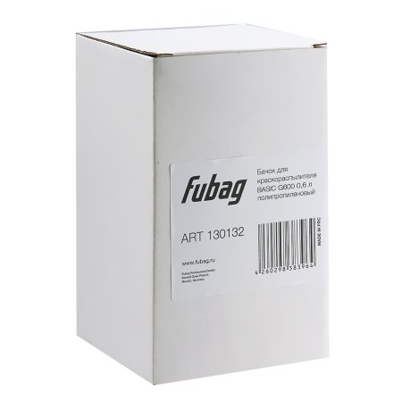 FUBAG Бачок для краскораспылителя BASIC G600, 0.6л полипропиленовый в Белгороде фото
