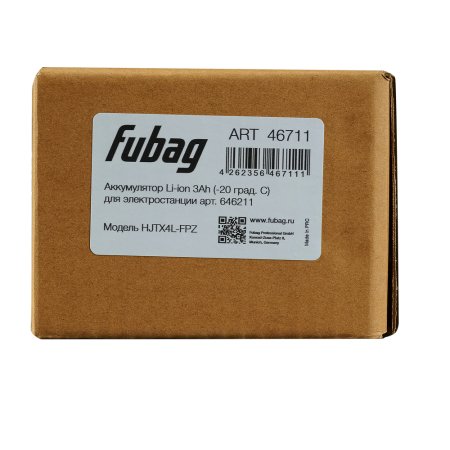 Аккумулятор FUBAG li-ion 3Ah для инверторного генератора TI 11000 A ES (арт. 646211) купить в Белгороде